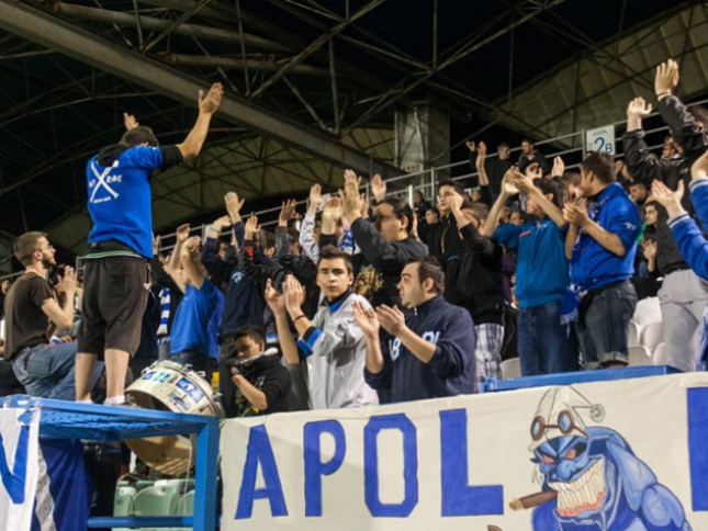 Με οπαδούς στην Πάτρα