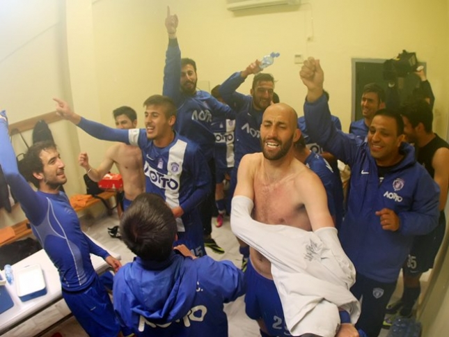 Έξαλλοι πανηγυρισμοί (photos)
