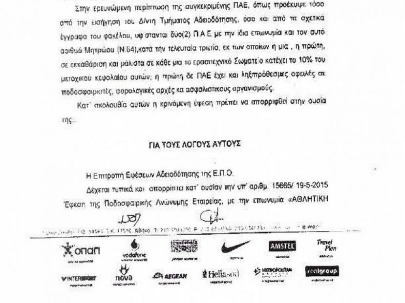 Γιατί δεν πήρε άδεια η ΑΕΛ (photos)