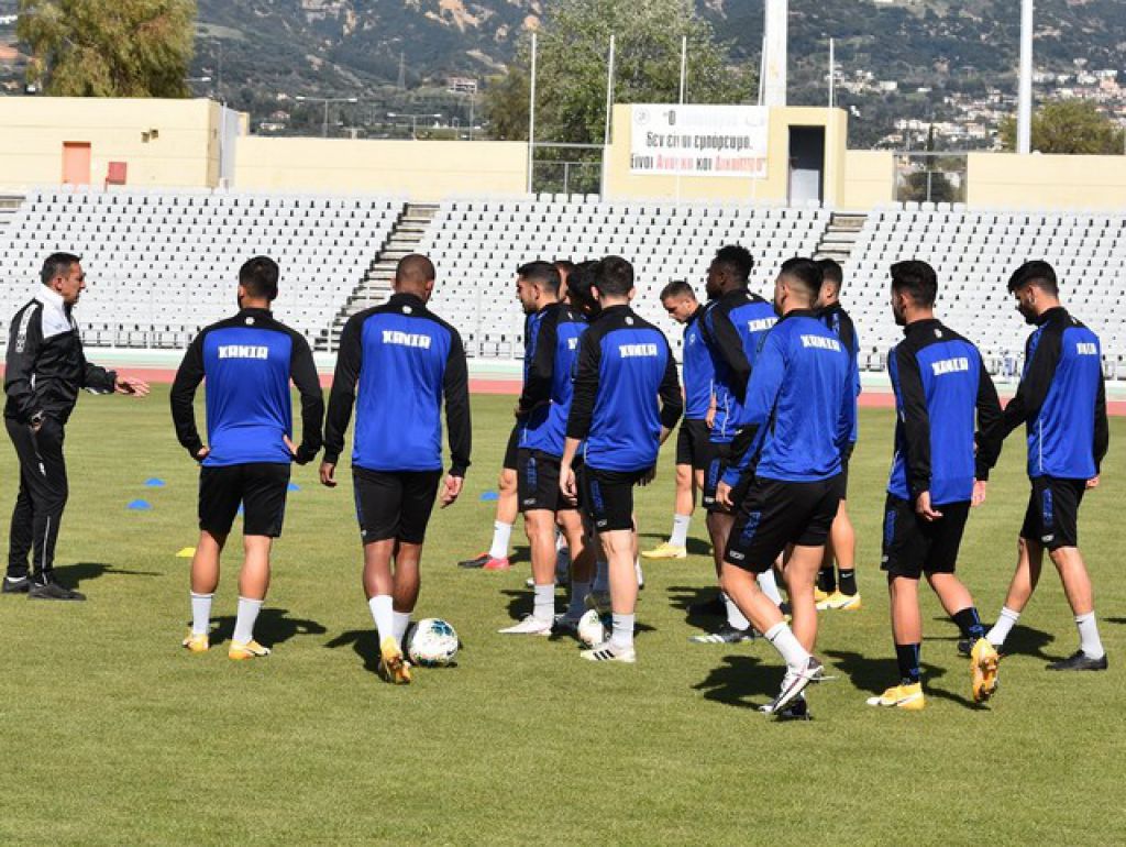 Προπόνηση στο Παμπελοποννησιακό