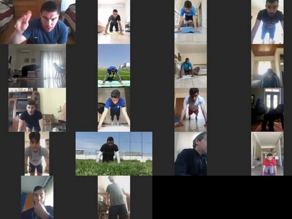Ολοκληρώθηκε ακόμη ένας κύκλος διαδικτυακών προπονήσεων