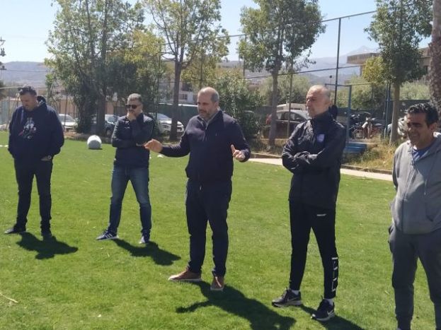Στην προπόνηση ο Ροκάκης