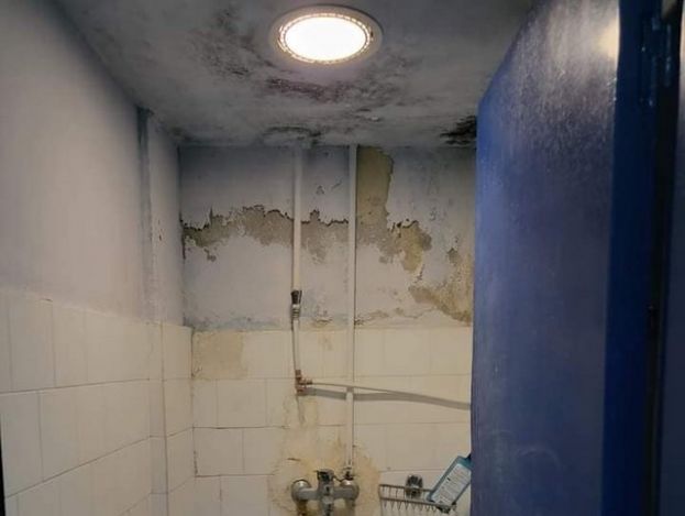 «Μαύρη μούχλα, τουαλέτες δεν λειτουργούν»
