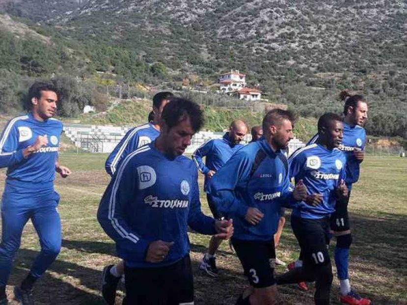 Προπόνηση στην Αγριά