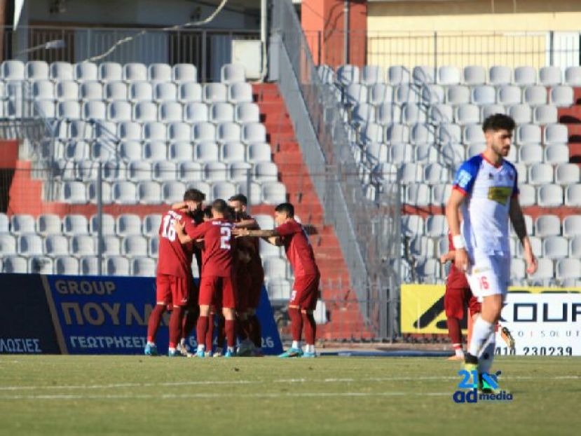 Σκόραρε νωρίς με Βόλο η ΑΕΛ