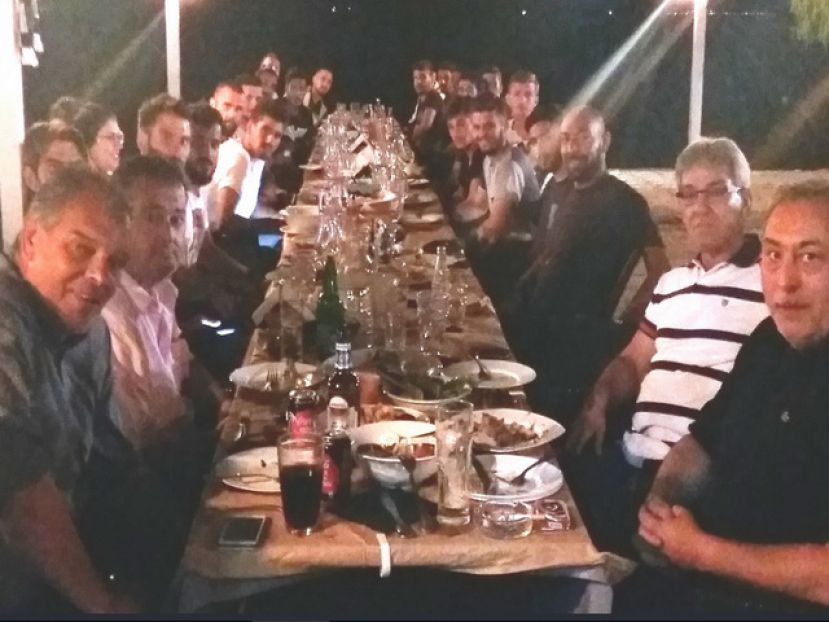 Ευχαριστήριο δείπνο στο Αίγιο