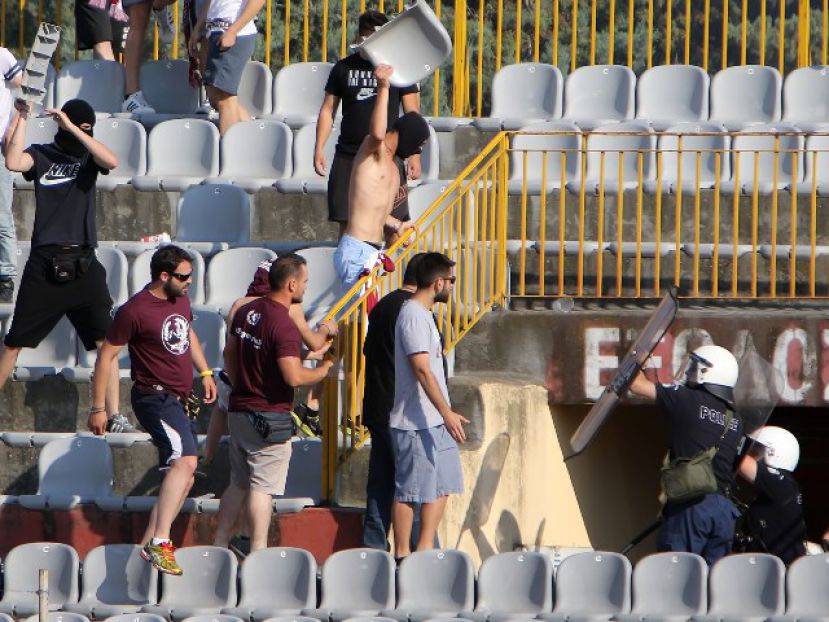Επεισόδια στο Αλκαζάρ (photos)