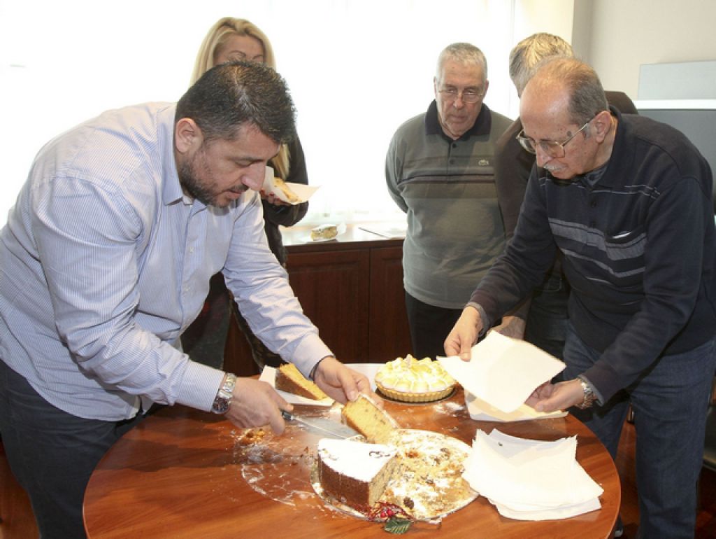 Κοπή πίτας στη Football League