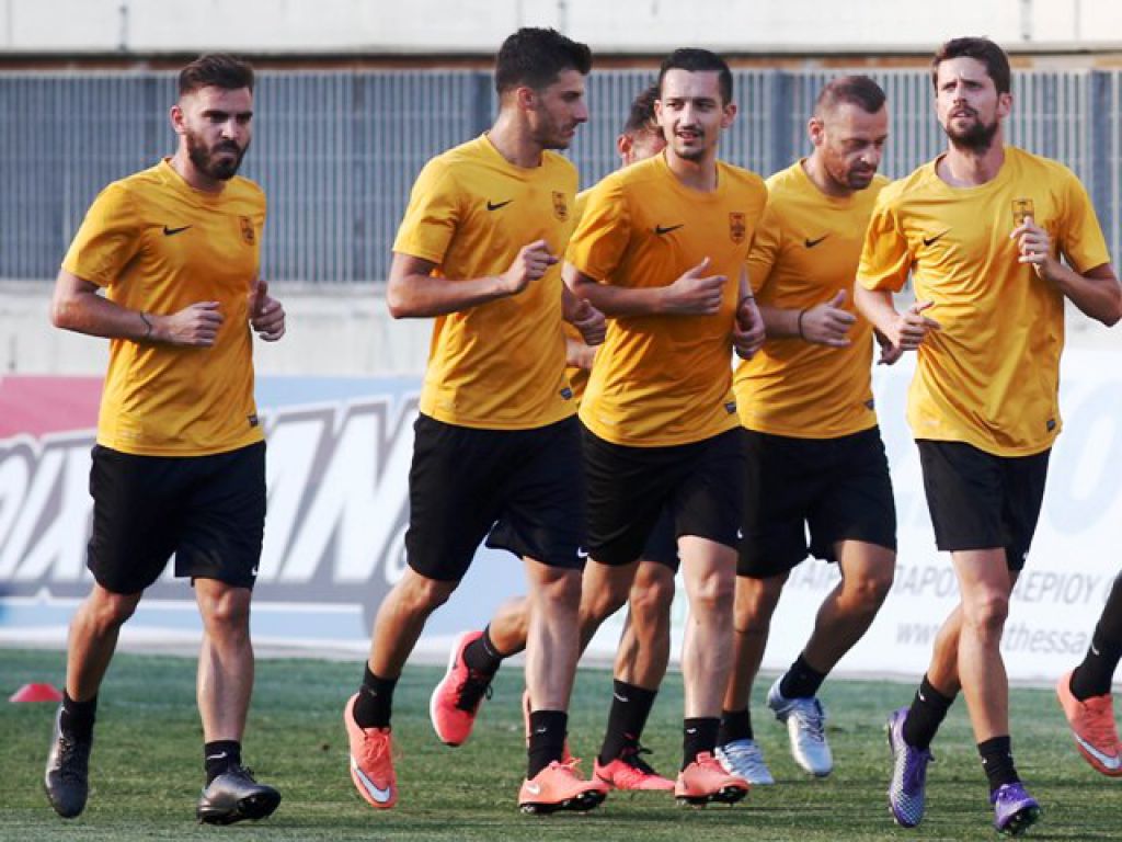 Προπόνηση με Αναγνωστόπουλο