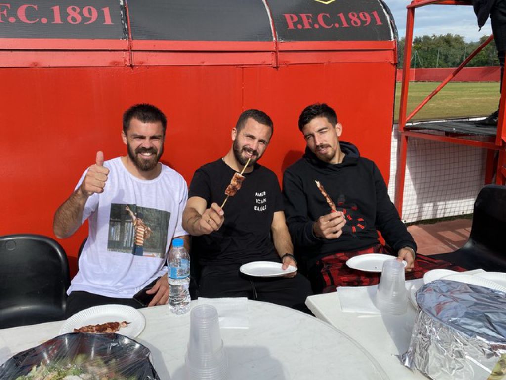 Μπάρμπεκιου μετά την προπόνηση