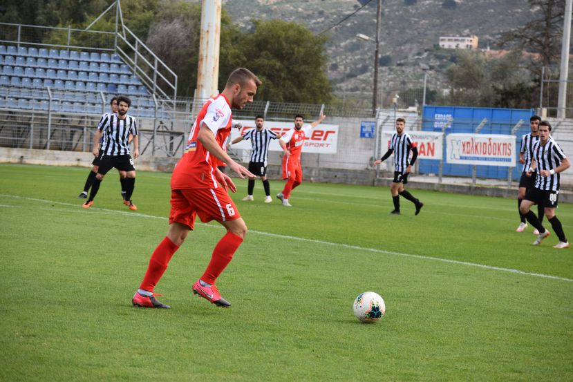 Στατιστική απεικόνιση του αγώνα Χανιά-ΟΦ Ιεράπετρας