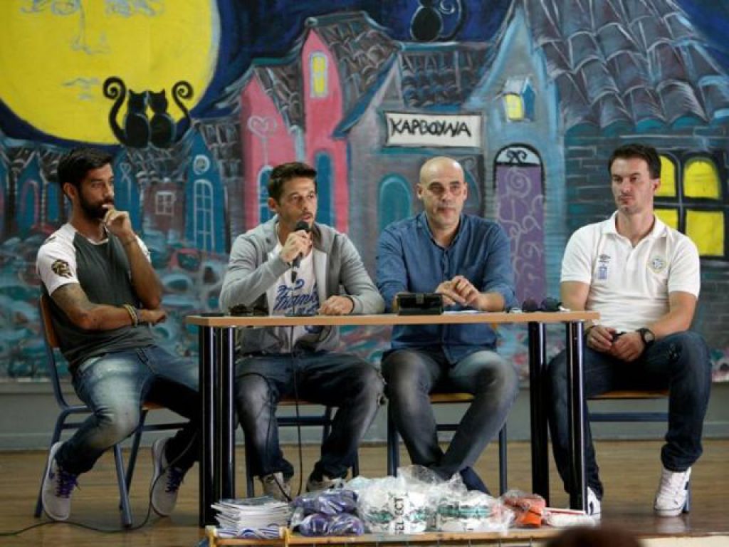 Στα… θρανία Ρουσάκης και Παγώνης