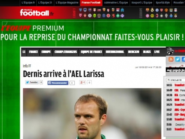 Το «France Football» για Ντερνίς