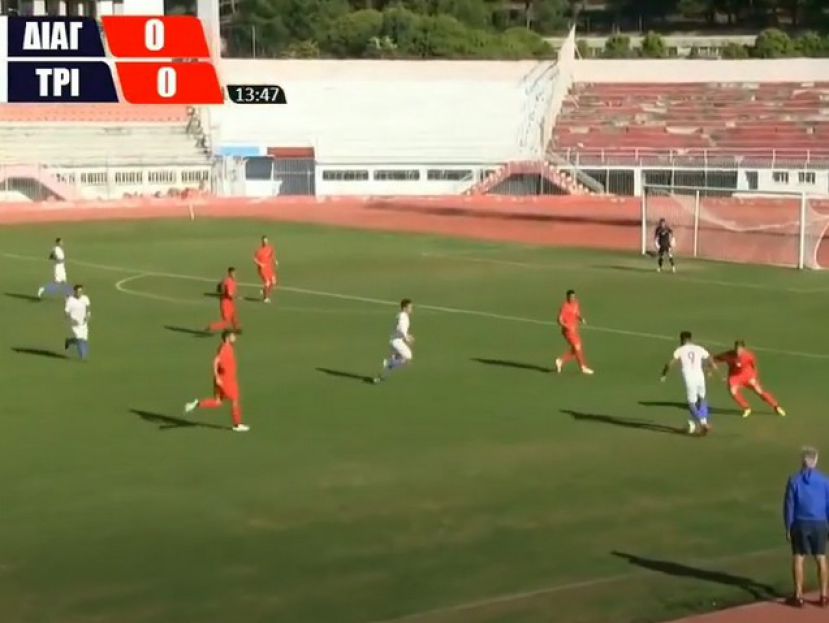Τρίκαλα – Διαγόρας 1-1 (video)