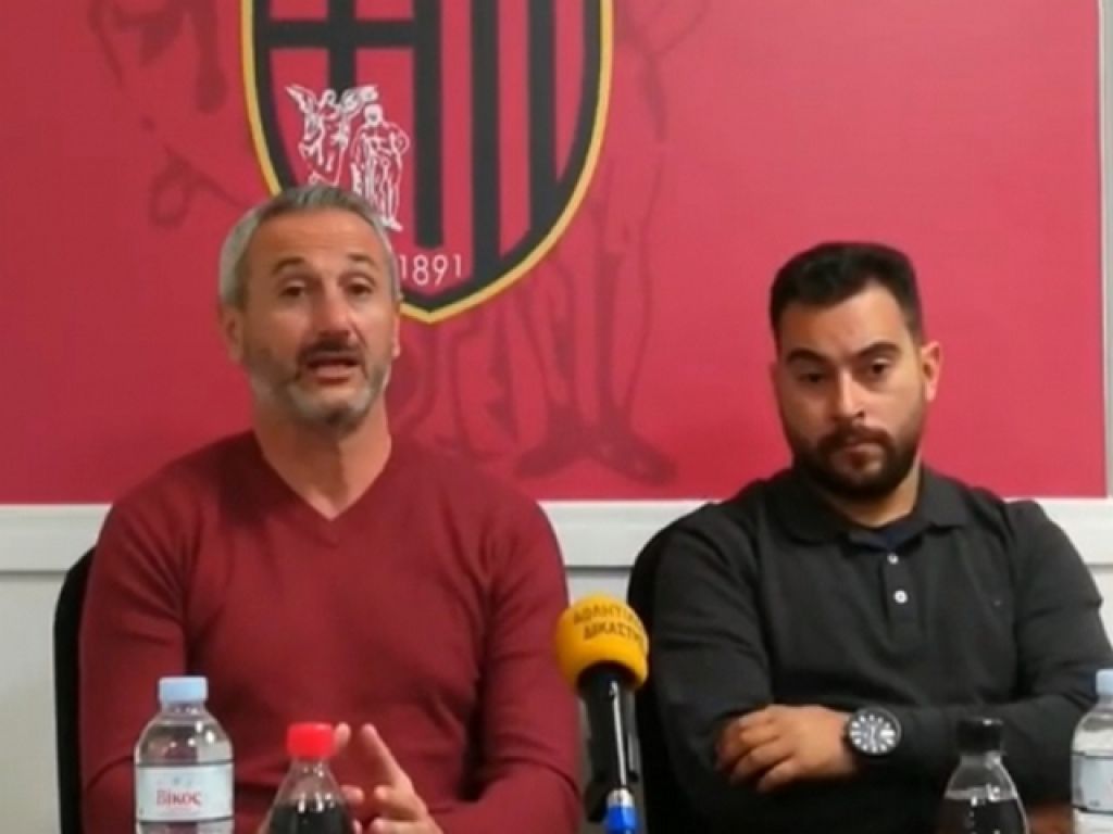 Ο Μπαξεβάνος αποκάλυψε τους στόχους της Παναχαϊκής