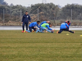 Προπόνηση με Πήδουλα και… πρόεδρο!