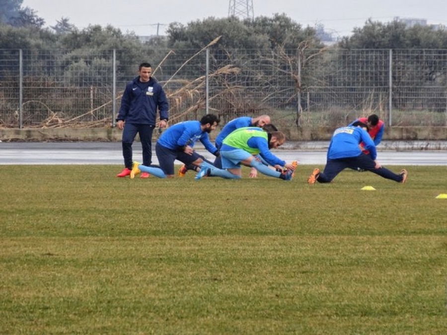 Προπόνηση με Πήδουλα και… πρόεδρο!