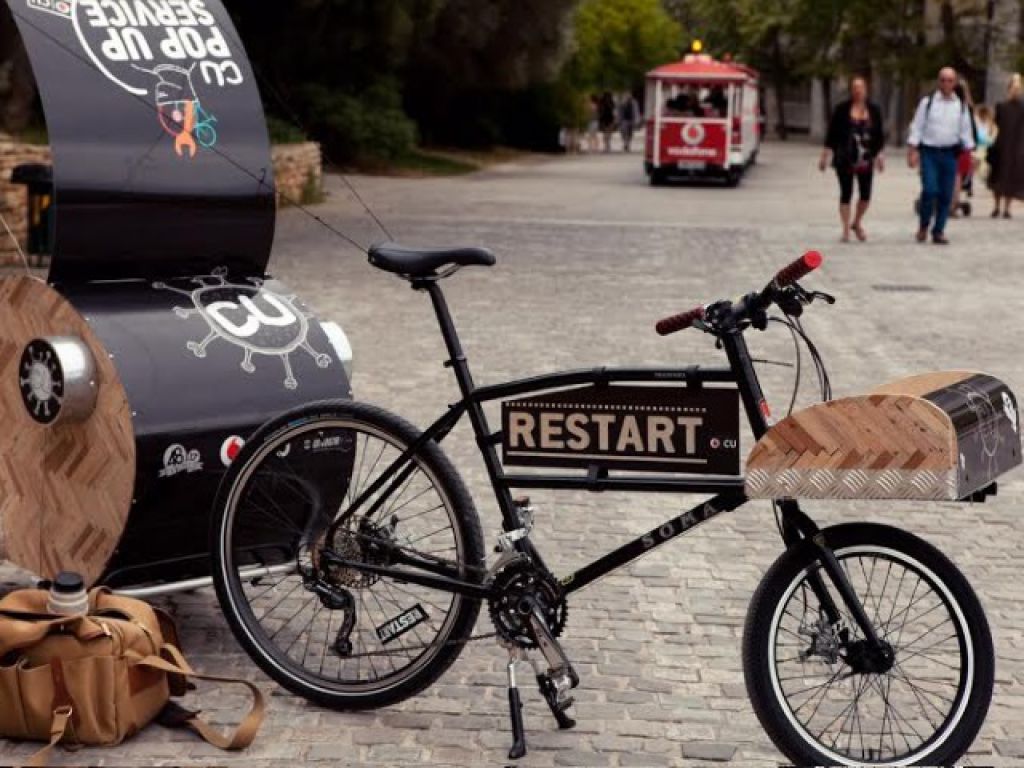 CU Pop-Up Service Bike
