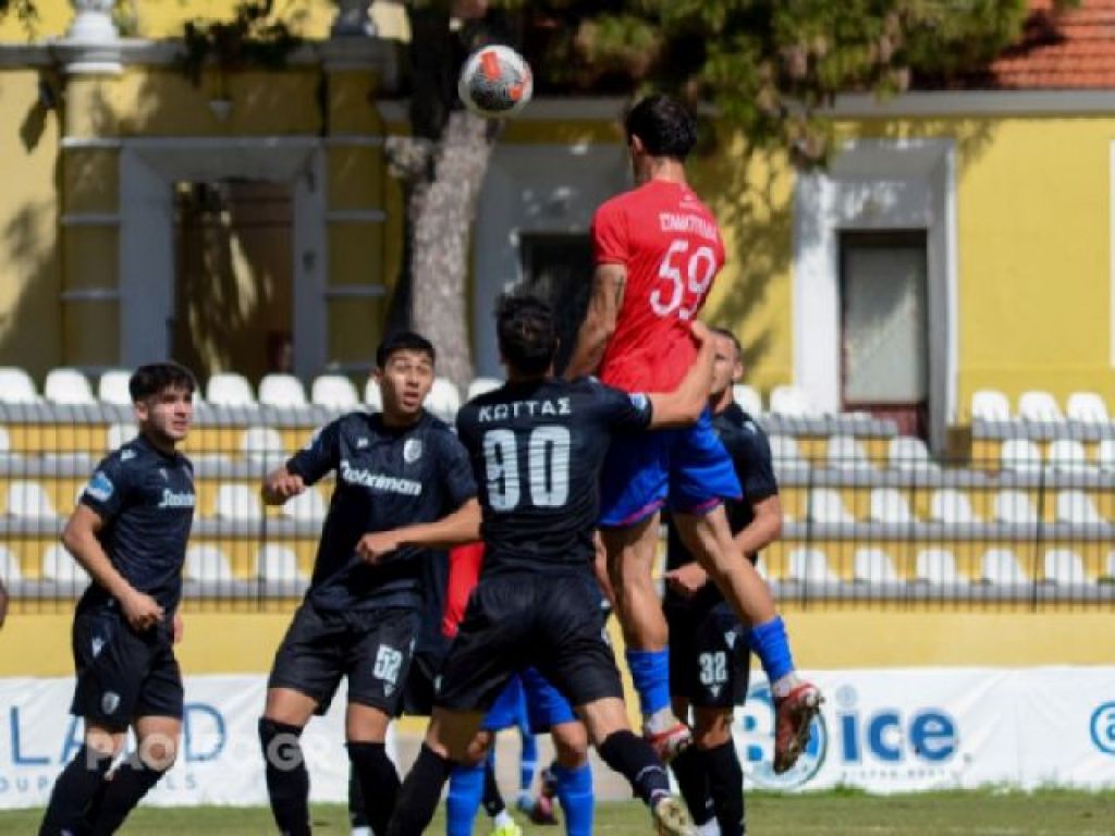 Διαγόρας – ΠΑΟΚ Β 0-1 (vid)
