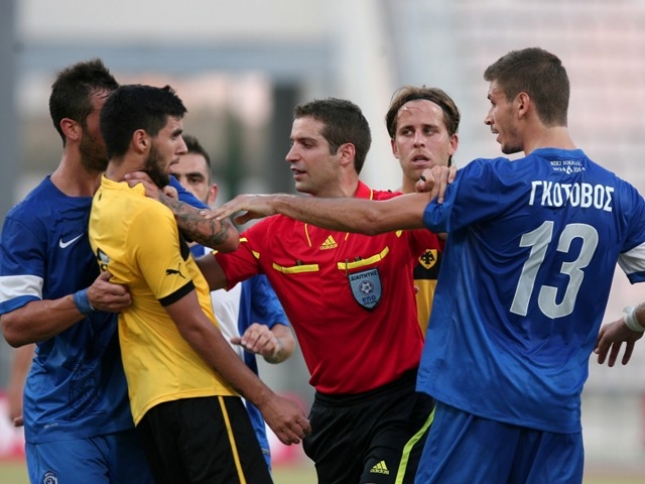 Ήττα (1-0) με… καραμπόλα