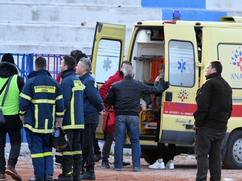 Επεισόδια και τραυματισμός (video)