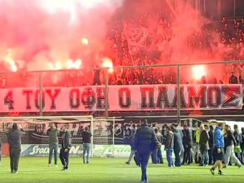 Στις… φλόγες το «Γεντί Κουλέ» (video)