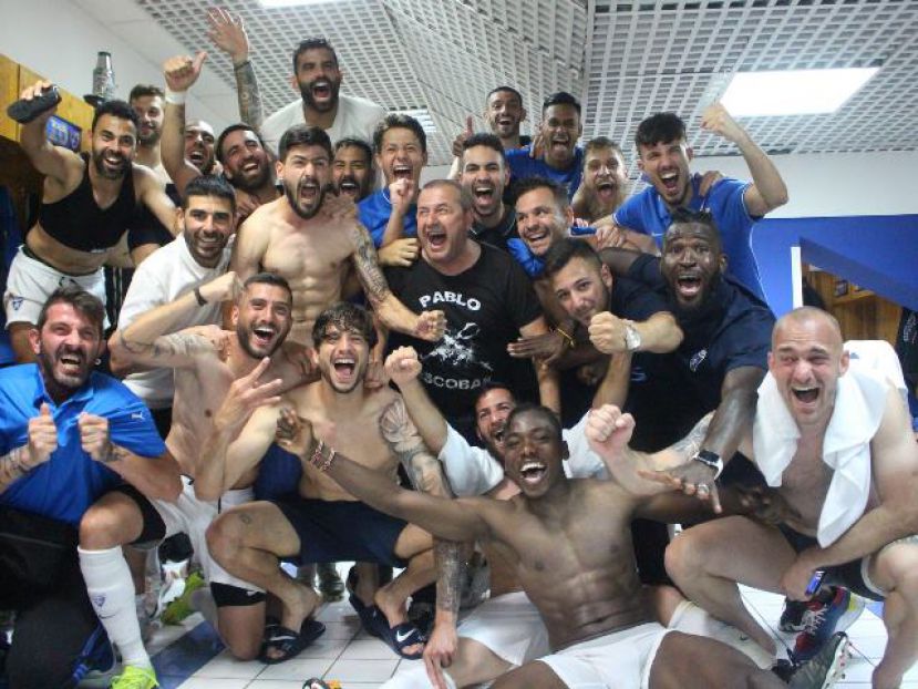 Γιόρτασε το πρωτάθλημα ο Ιωνικός (pics+vid)