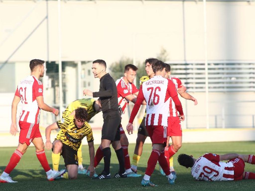 ΑΕΚ Β – Ολυμπιακός Β 1-2 (vid)