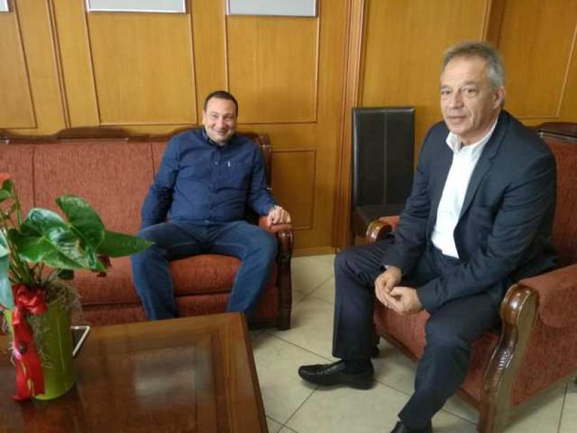 Συνάντηση με τον αντιπεριφερειάρχη