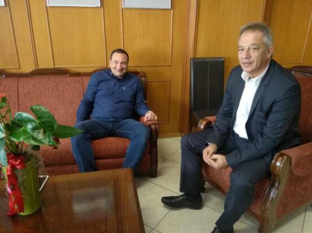 Συνάντηση με τον αντιπεριφερειάρχη