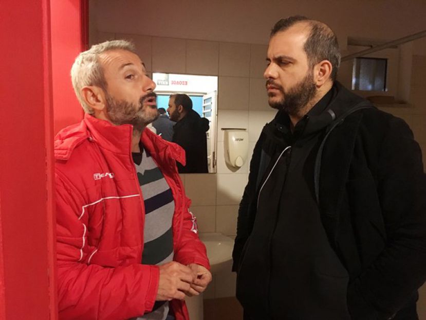 Προπόνηση με Μπαξεβάνο