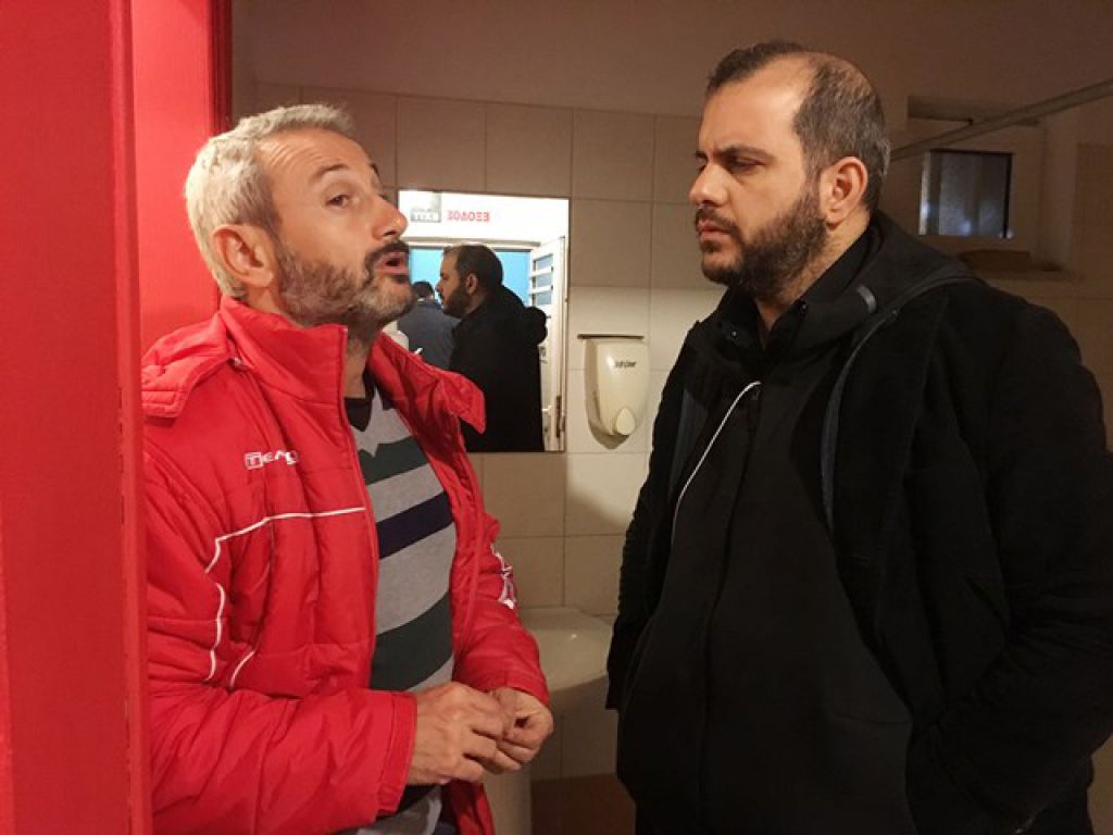 Προπόνηση με Μπαξεβάνο