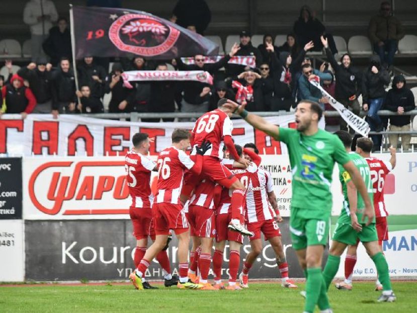 Με ανατροπή 4ος ο Ολυμπιακός Β