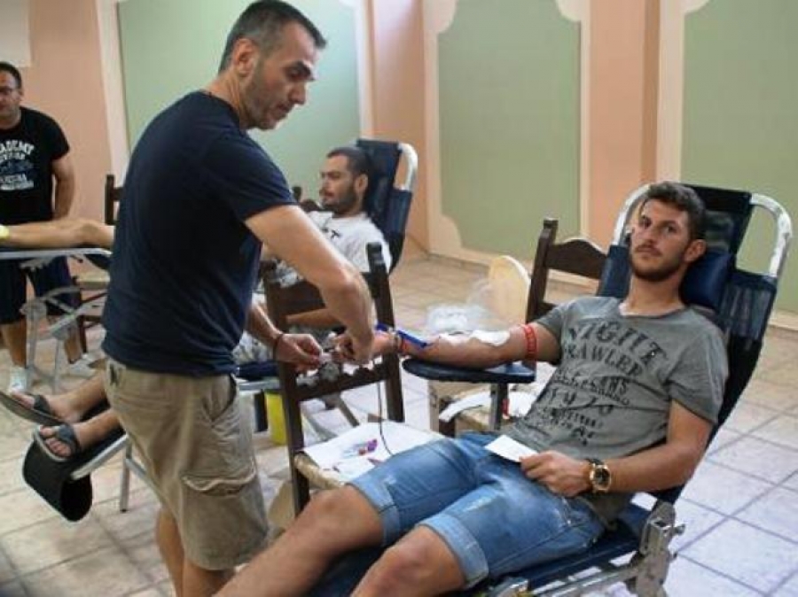 Αιμοδότες παίκτες της Επισκοπής