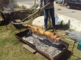 Σουβλίζουν οι ποδοσφαιριστές!