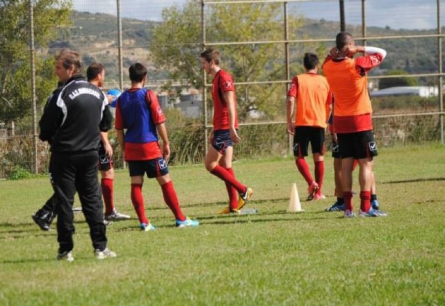 Προπόνηση με Γκαγκάτση-Γκάμαρη