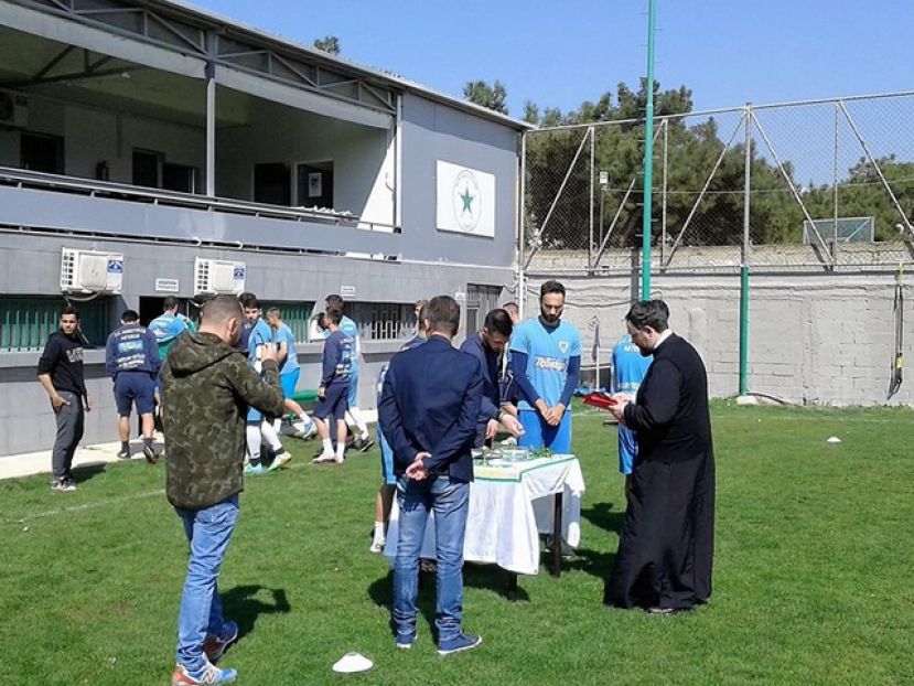 Αγιασμός στον Εύοσμο
