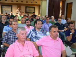 Κλίμα συσπείρωσης στη συγκέντρωση