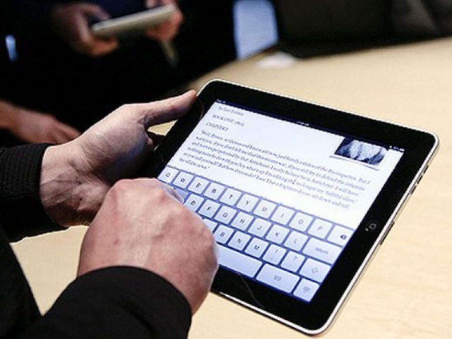 Μεταγραφική σύσκεψη με ipad!