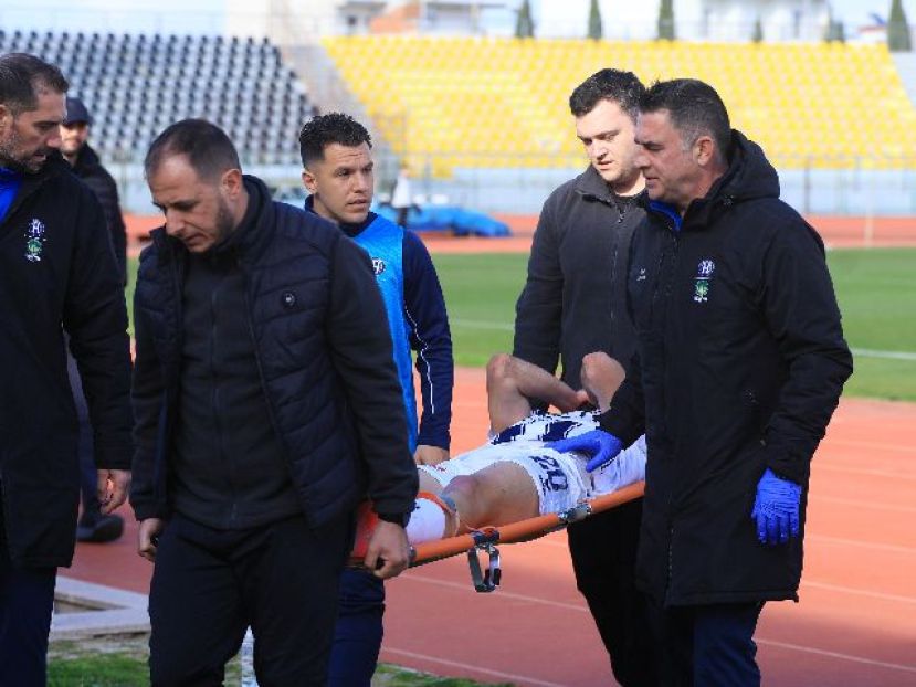 Ρήξη χιαστού ο Παναγιωτίδης