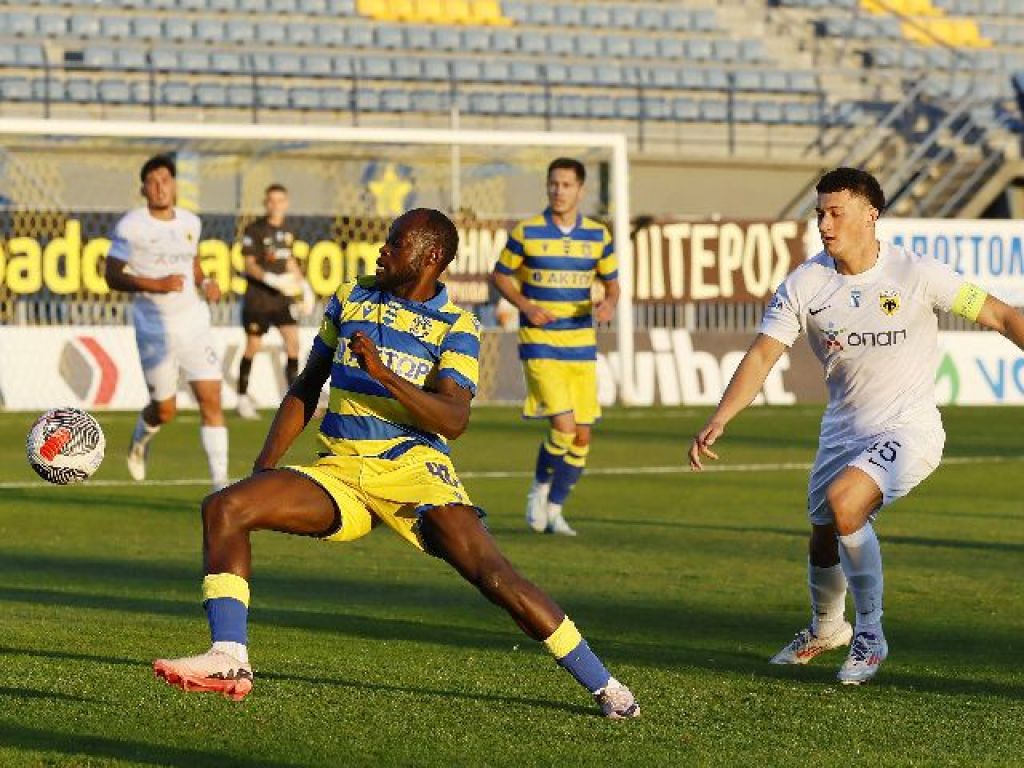 Αστέρας Β – ΑΕΚ Β 2-0 (vid)