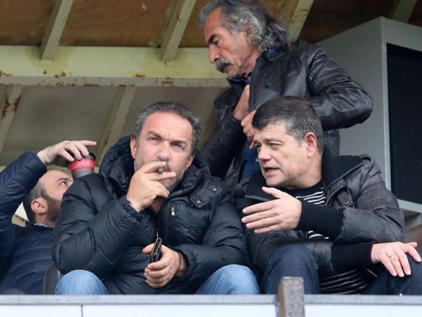 Στο γήπεδο ο Βατσινάς