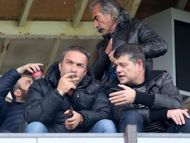 Στο γήπεδο ο Βατσινάς