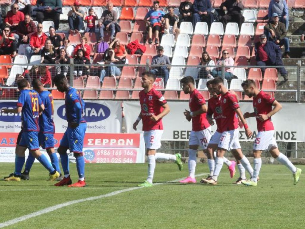 Πανσερραϊκός – Βέροια 2-0 (vid)