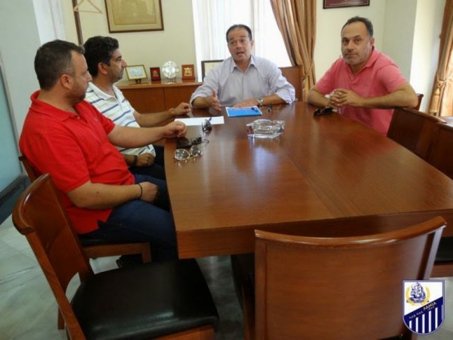 «Ο δήμος στηρίζει τον ΠΑΣ Λαμία»