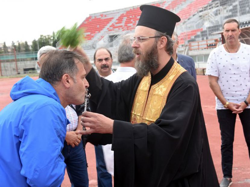 Αγιασμός στην Καλαμαριά (photos)