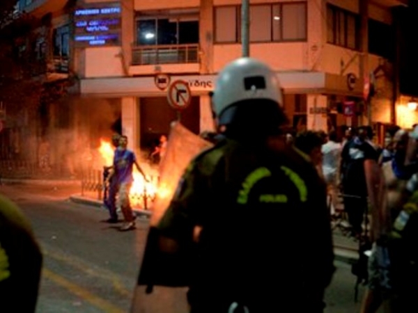 Το συλλαλητήριο του Ηρακλή