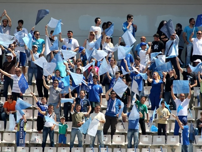 Η υποδοχή στη Νίκη Βόλου (video)