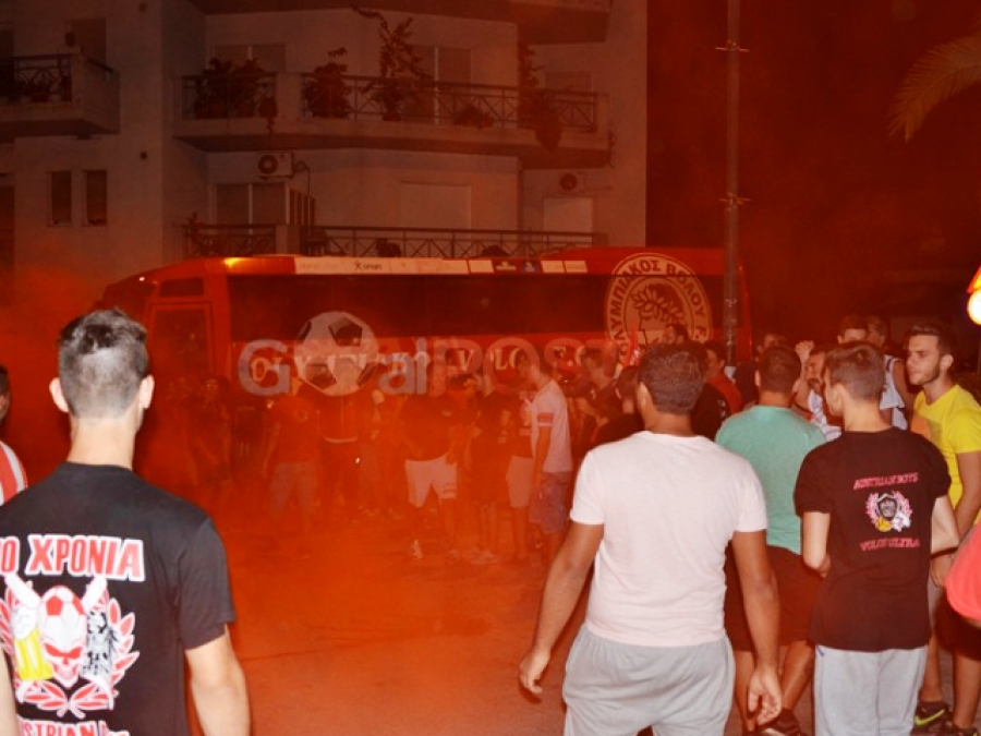 Αποθεωτική υποδοχή