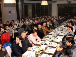 Έκοψε την πίτα του ο Γάζωρος (photos)